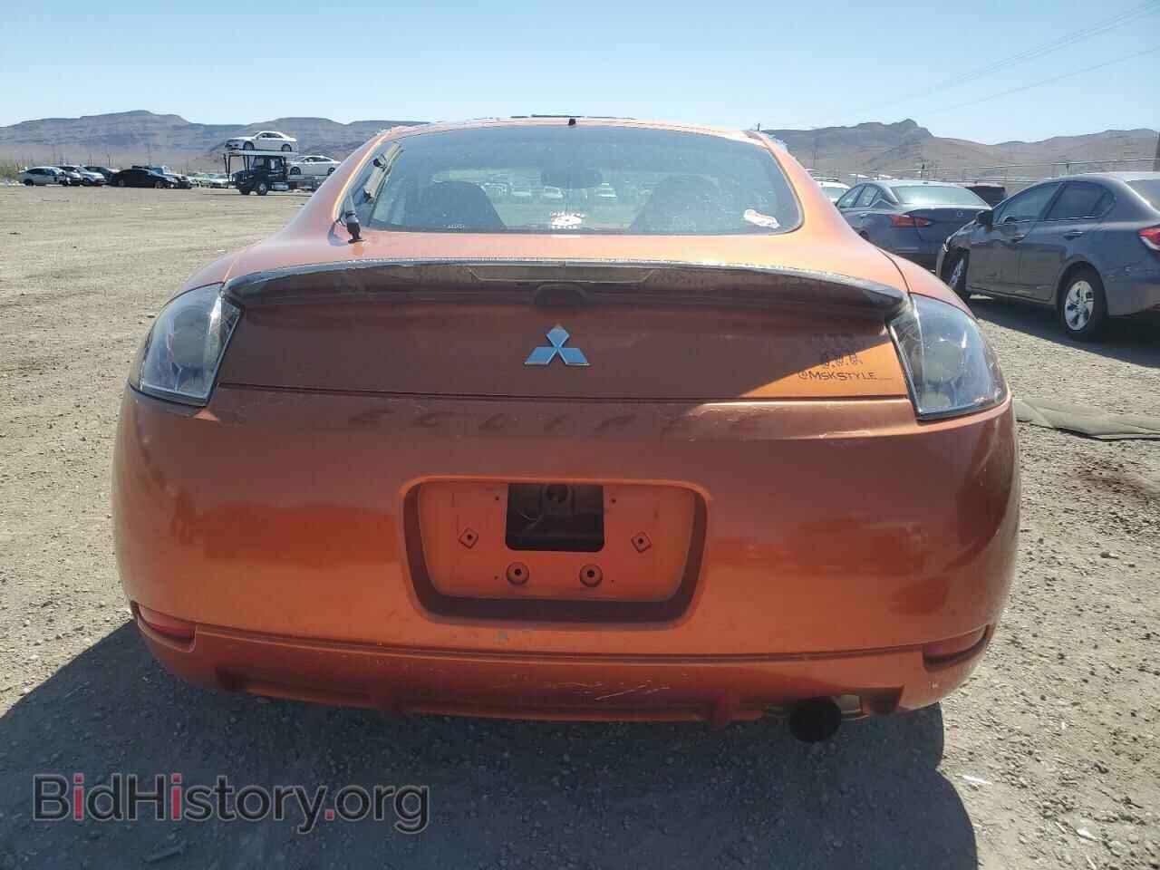 2006 MITSUBISHI ECLIPSE - VIN: 4A3AK24FX6E059607 - Фото 6