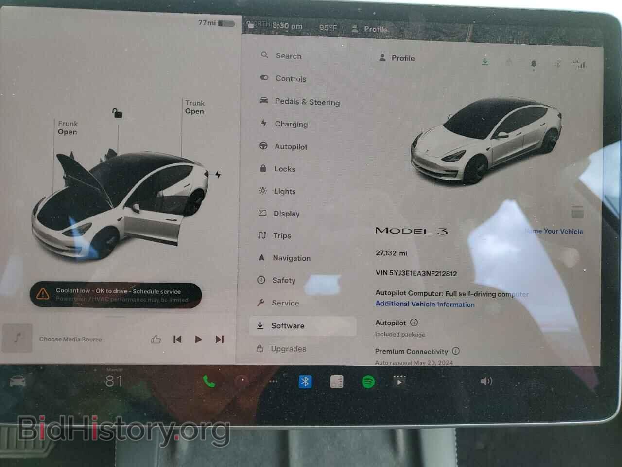 2022 TESLA MODEL 3 - VIN: 5YJ3E1EA3NF212812 - Photo 9