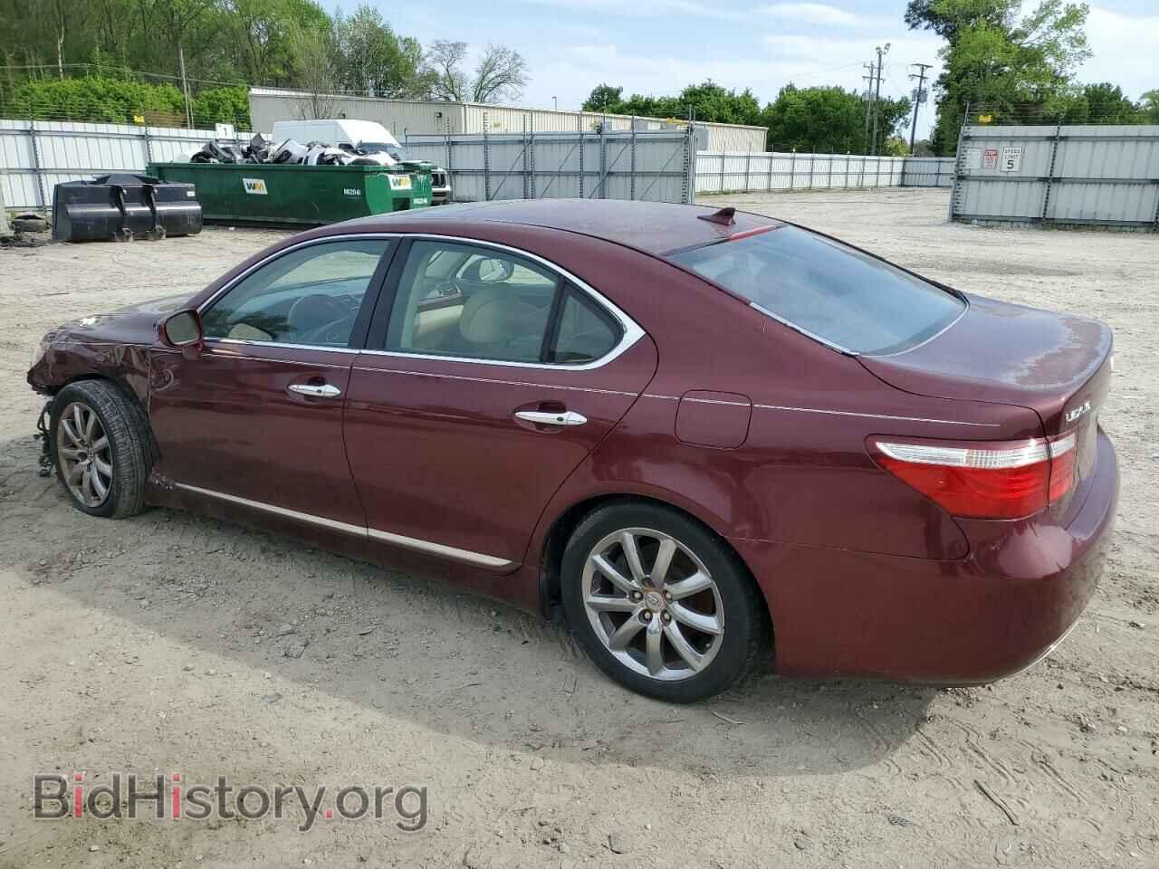 2008 LEXUS LS460 - VIN: JTHBL46F285079509 - Фото 2