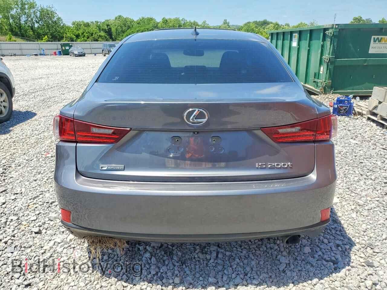 2016 LEXUS IS - VIN: JTHBA1D27G5031443 - Фото 6