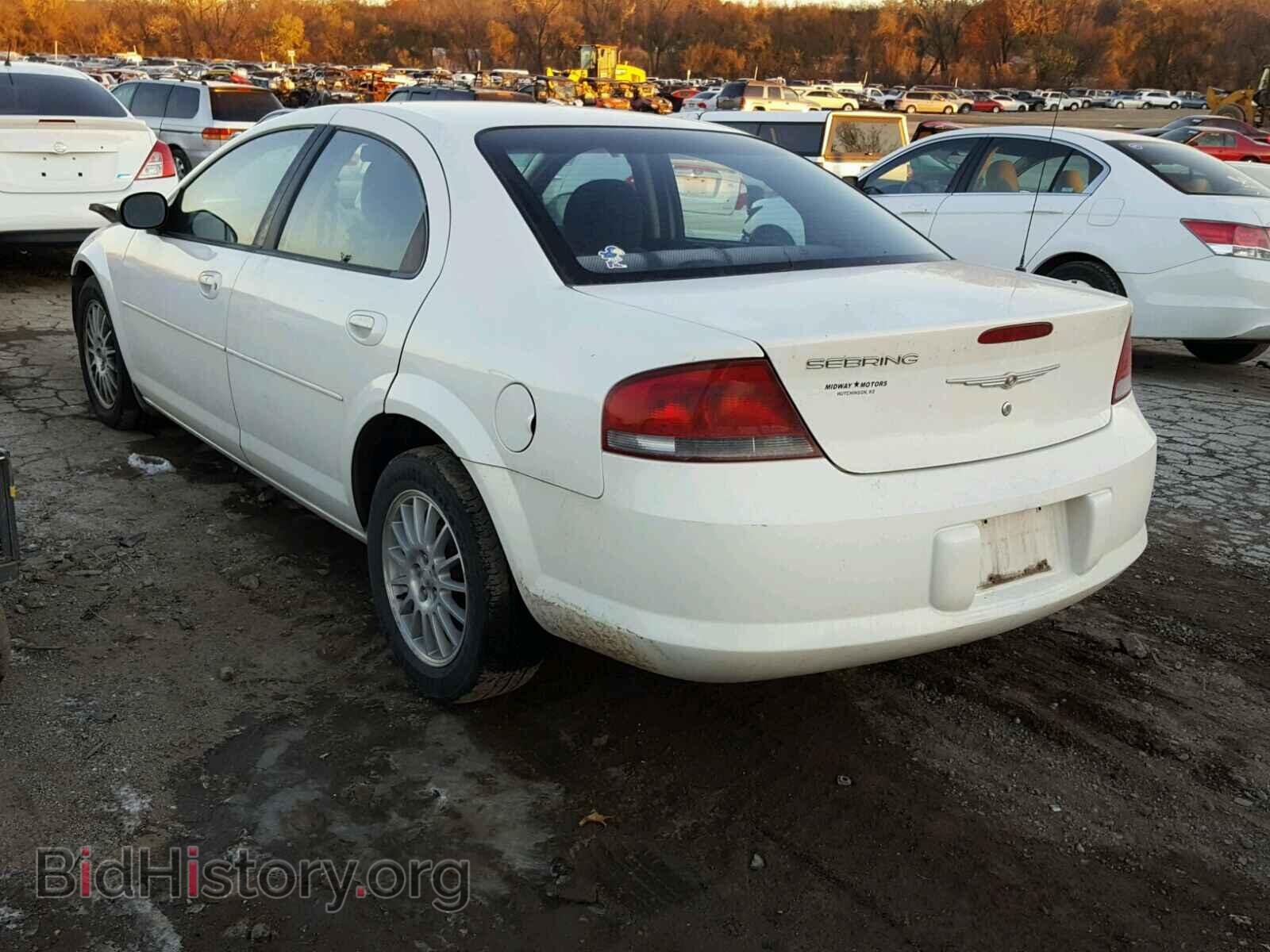 2005 CHRYSLER SEBRING - VIN: 1C3EL46X85N641453 - Фото 3