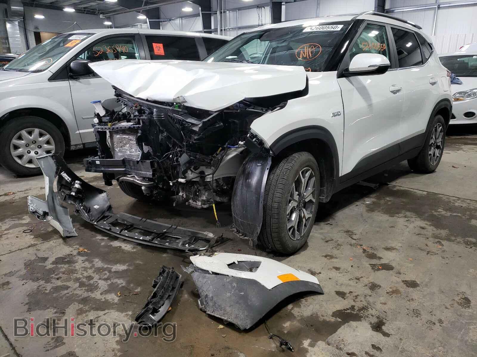 2021 KIA SELTOS - VIN: KNDERCAA3M7076345 - Фото 2