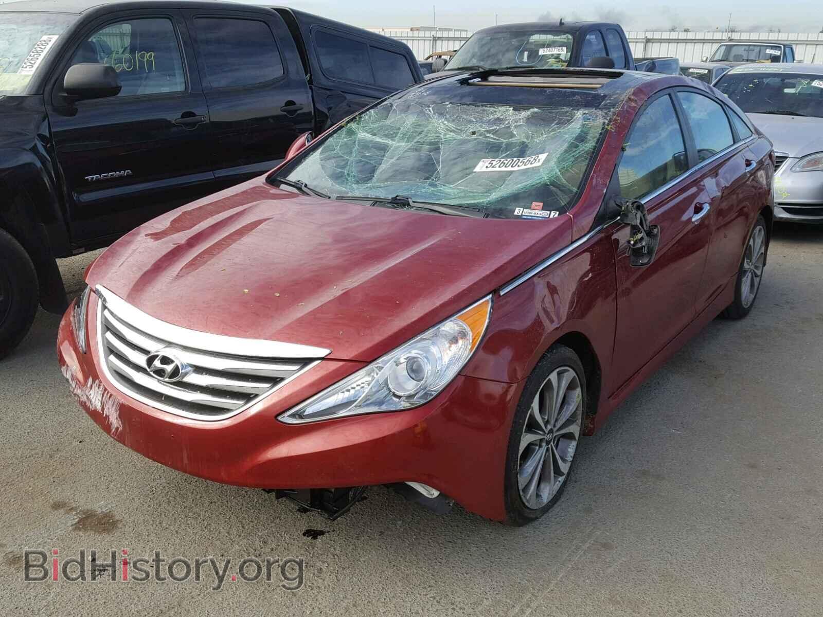 2014 HYUNDAI SONATA - VIN: 5NPEC4AC8EH829065 - Фото 2
