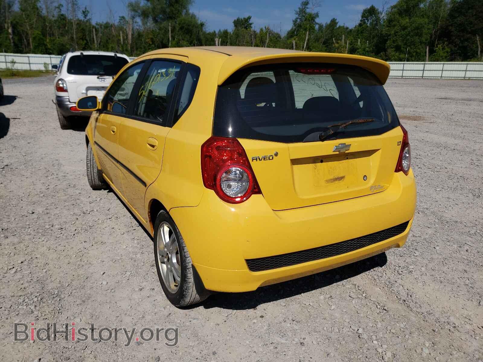 2009 CHEVROLET AVEO - VIN: KL1TG66E09B620273 - Фото 3