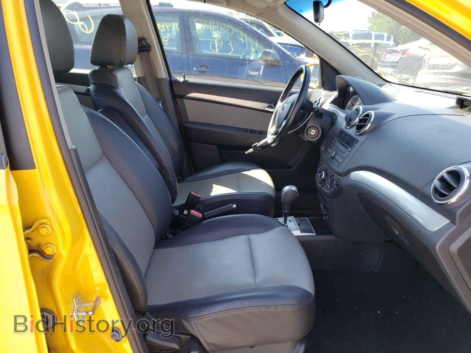 2009 CHEVROLET AVEO - VIN: KL1TG66E09B620273 - Фото 5