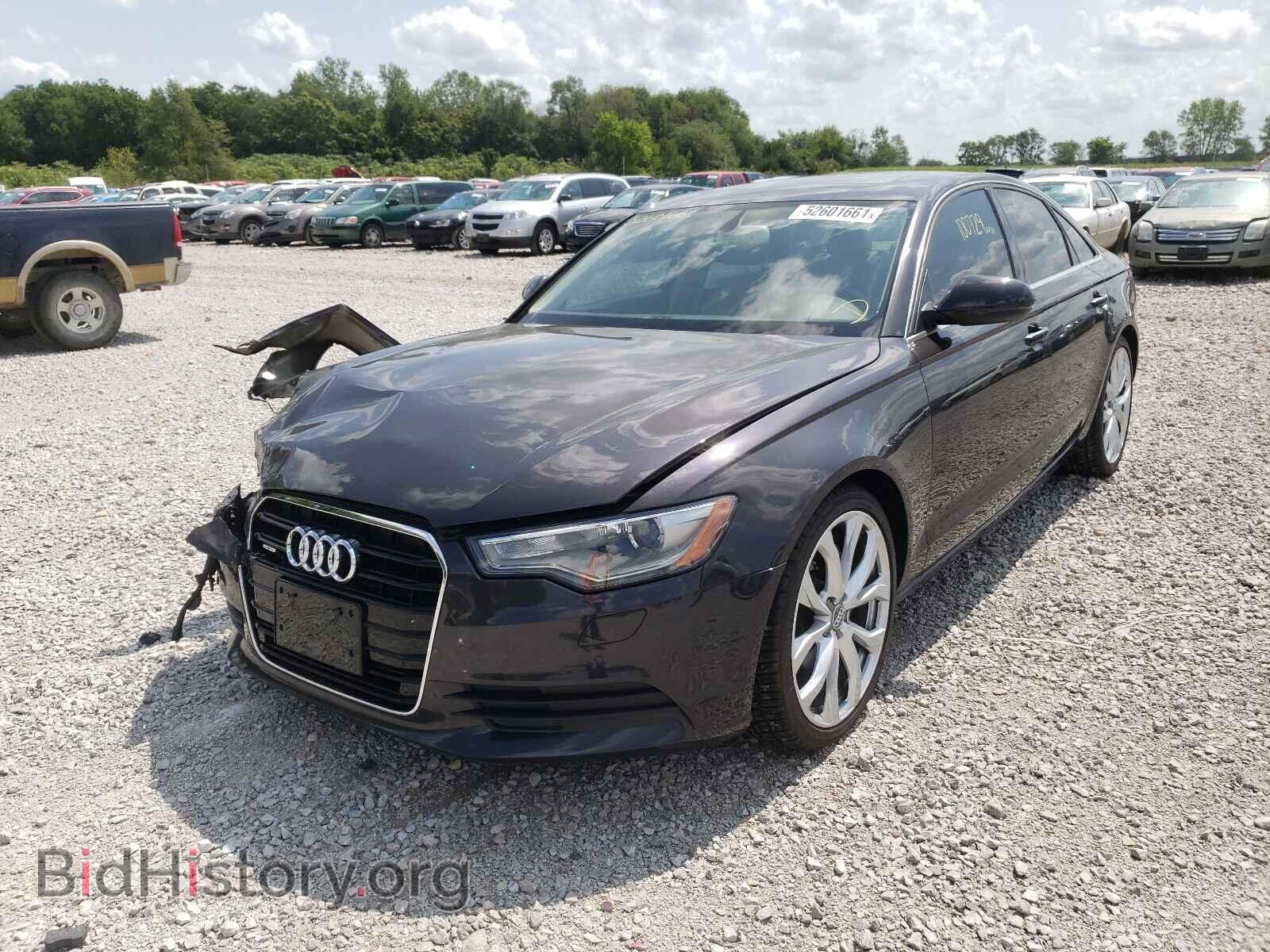 2014 AUDI A6 - VIN: WAUGFAFC9EN029184 - Фото 2
