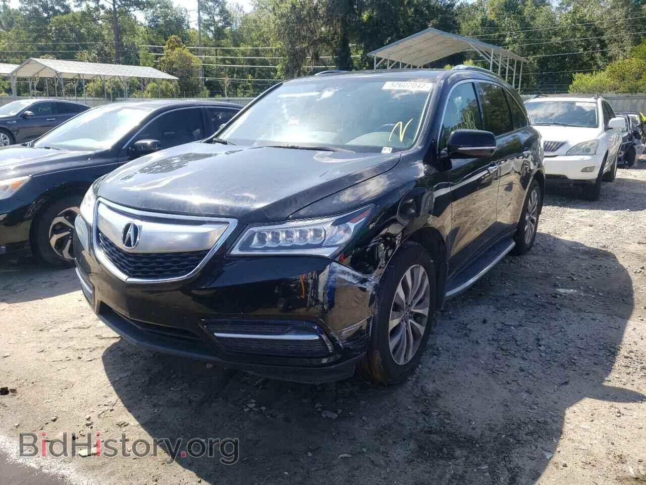 2014 ACURA MDX - VIN: 5FRYD3H6XEB019535 - Фото 2