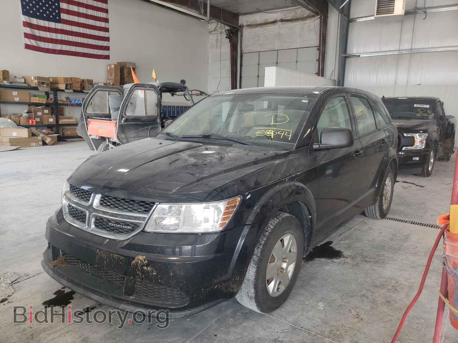 2012 DODGE JOURNEY - VIN: 3C4PDCABXCT255444 - Фото 2