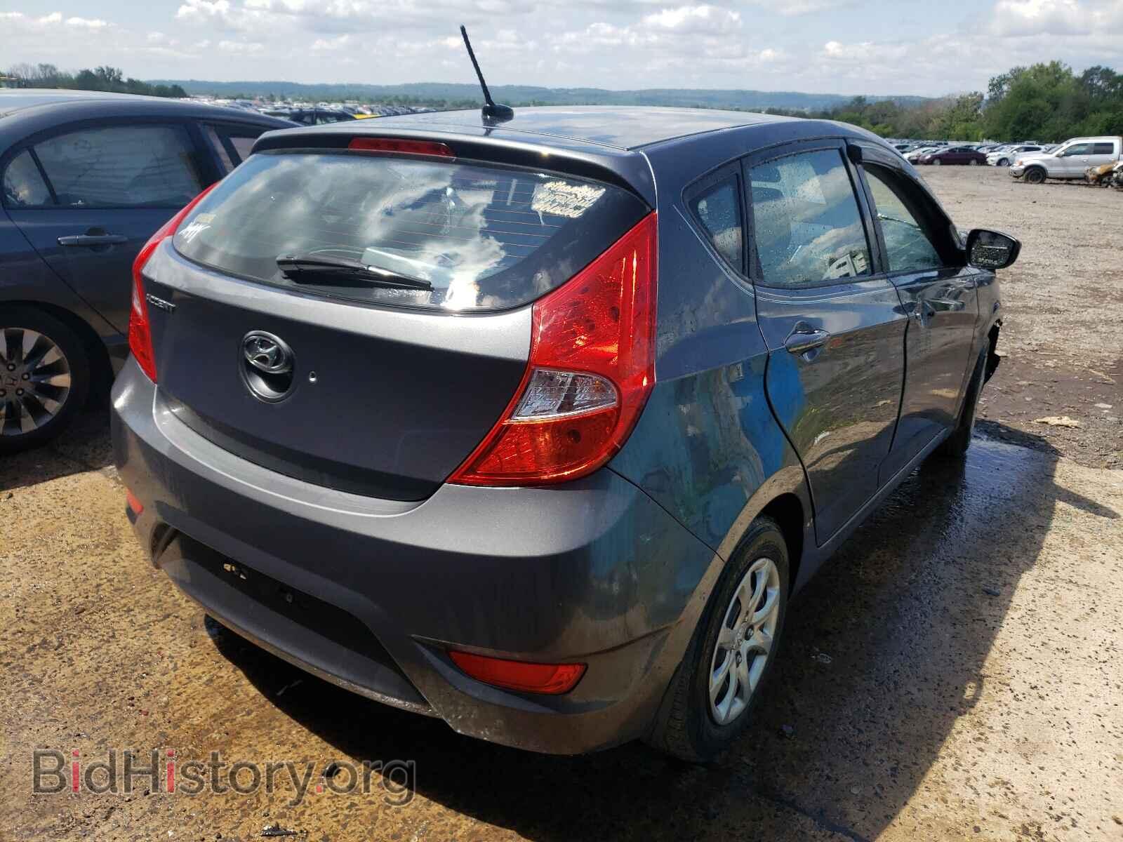 2013 HYUNDAI ACCENT - VIN: KMHCT5AE6DU080085 - Фото 4