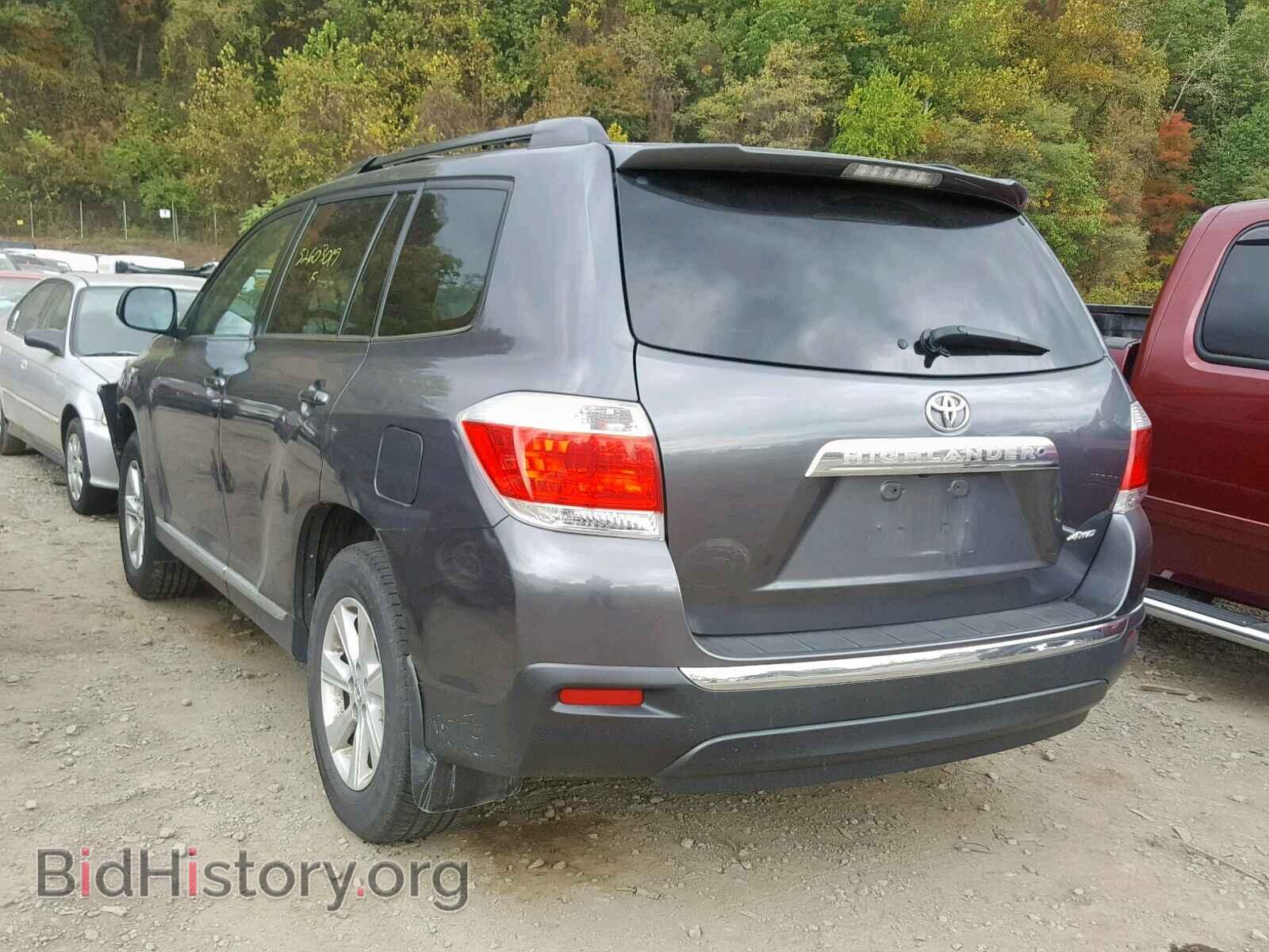 2011 TOYOTA HIGHLANDER - VIN: 5TDBK3EH4BS064240 - Фото 3