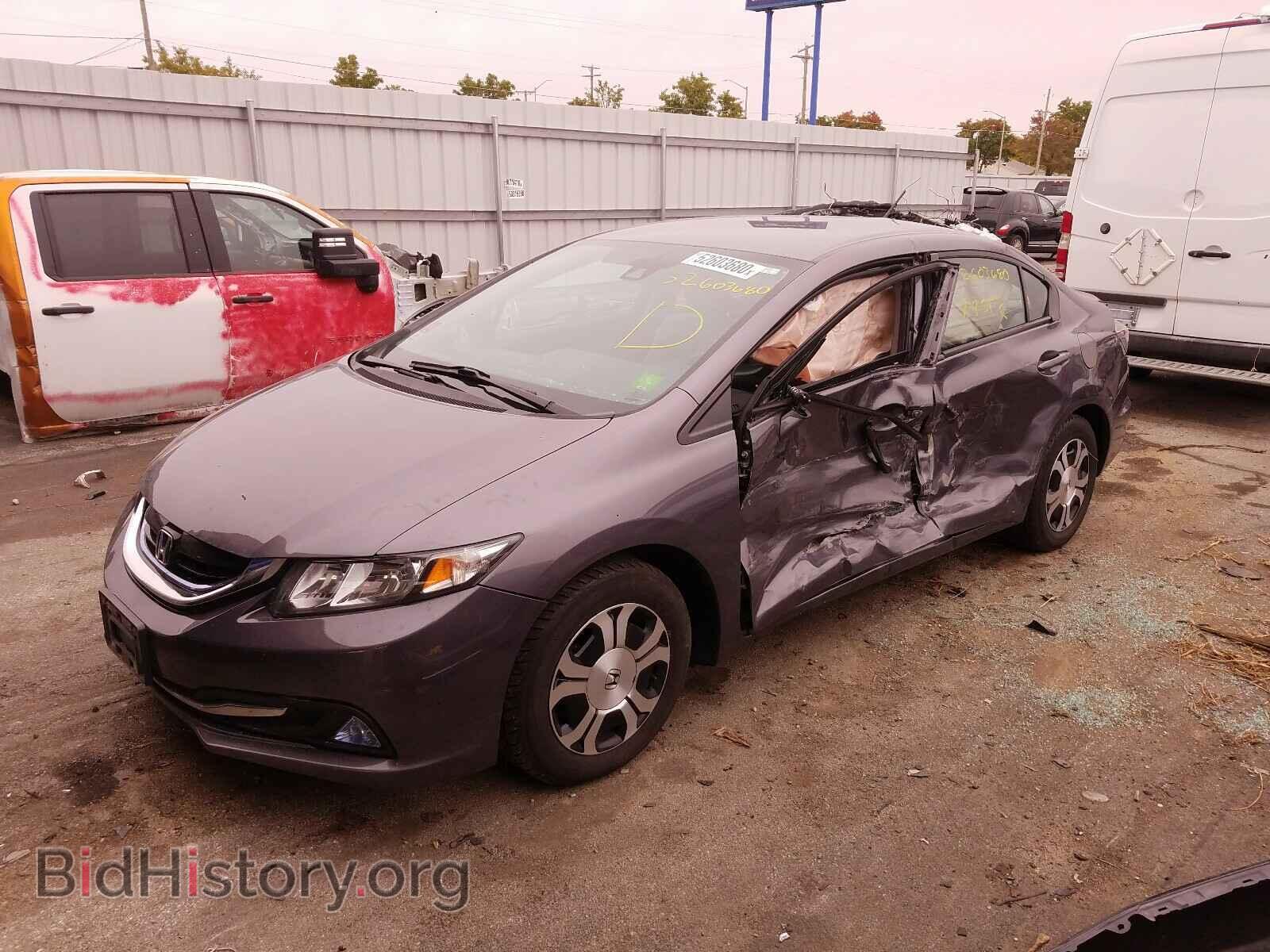 2014 HONDA CIVIC - VIN: 19XFB4F23EE001579 - Фото 2