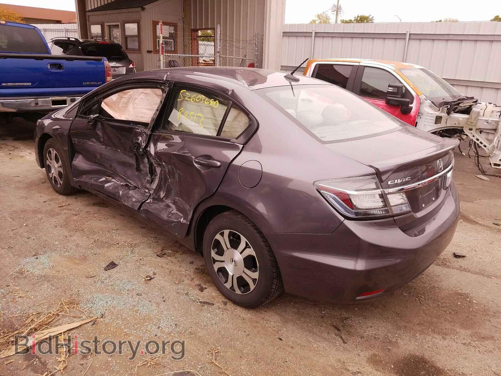 2014 HONDA CIVIC - VIN: 19XFB4F23EE001579 - Фото 3