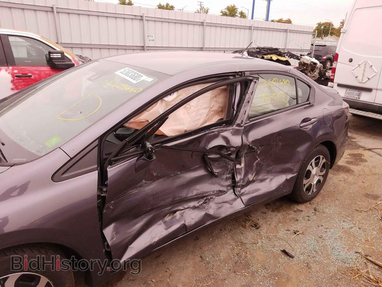 2014 HONDA CIVIC - VIN: 19XFB4F23EE001579 - Фото 9