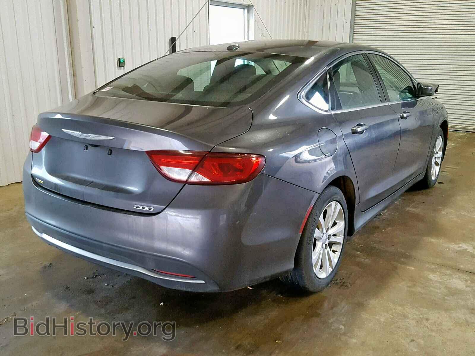 2015 CHRYSLER 200 - VIN: 1C3CCCAB5FN704829 - Фото 4