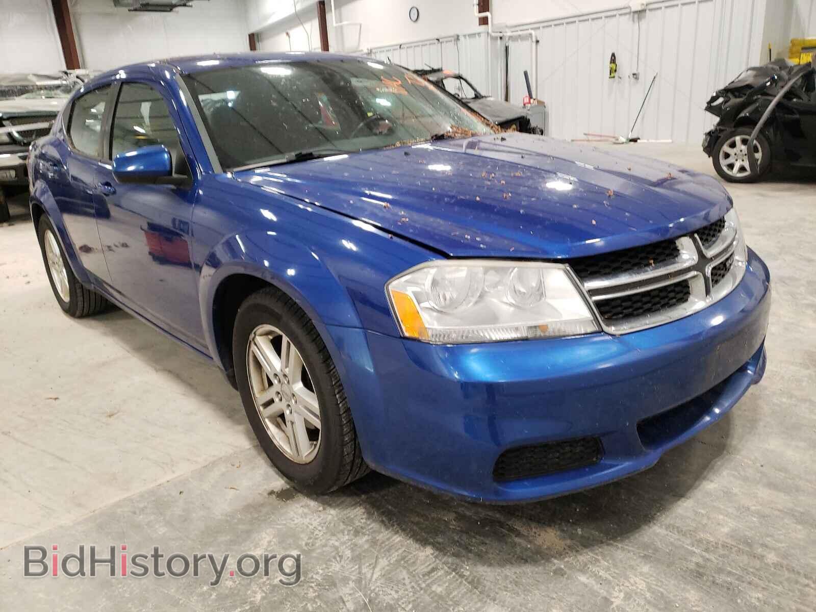 Photo 1C3CDZCB8CN161808 - DODGE AVENGER 2012