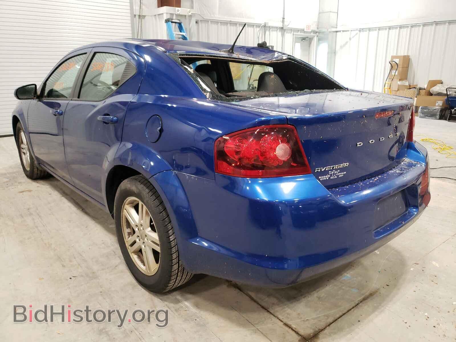 2012 DODGE AVENGER - VIN: 1C3CDZCB8CN161808 - Фото 3
