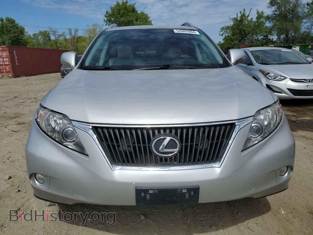2010 LEXUS RX350 - VIN: 2T2BK1BA4AC060977 - Фото 5