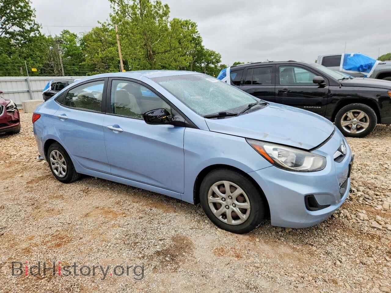 2013 HYUNDAI ACCENT - VIN: KMHCT4AE1DU531899 - Фото 4