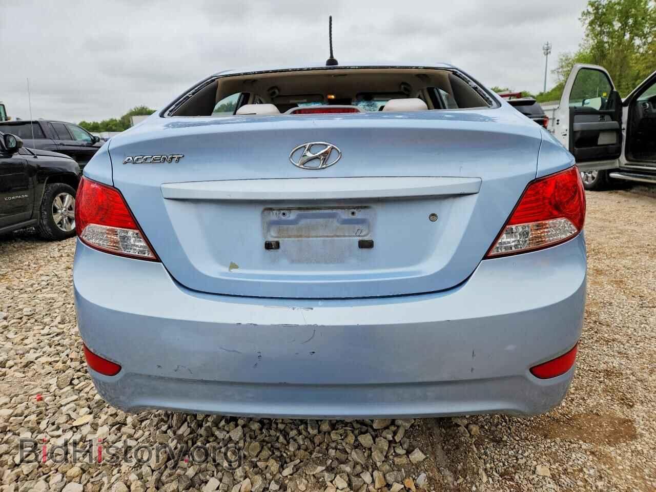 2013 HYUNDAI ACCENT - VIN: KMHCT4AE1DU531899 - Фото 6