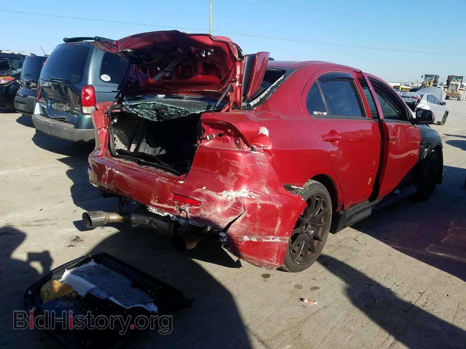 2008 MITSUBISHI EVO - VIN: JA3AW86VX8U048273 - Фото 4