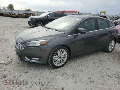 2017 Ford FOCUS Titanium, черный — VIN 1FADP3N24HL320480, Copart
