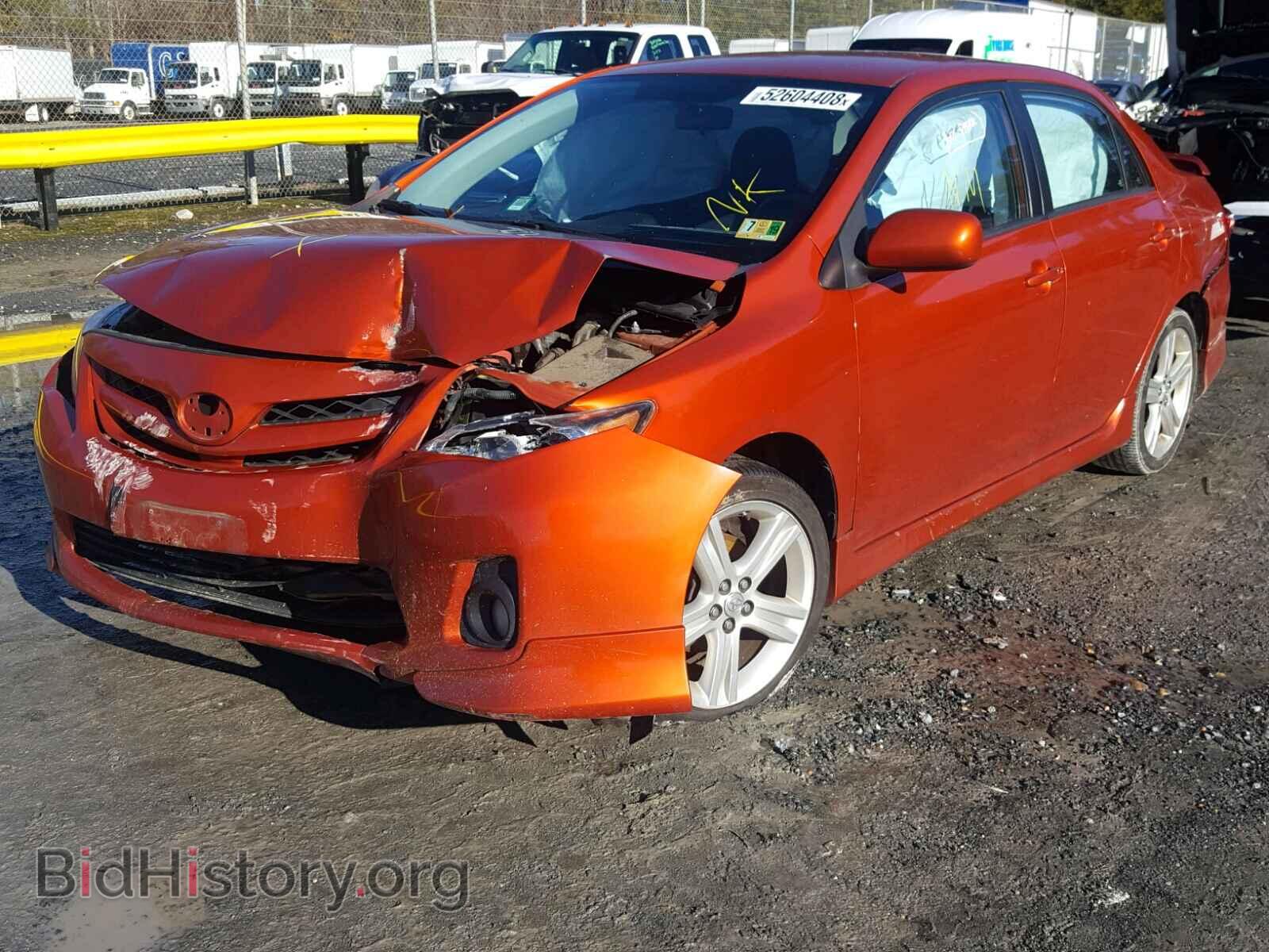 2013 TOYOTA COROLLA BA - VIN: 2T1BU4EE2DC067378 - Фото 2