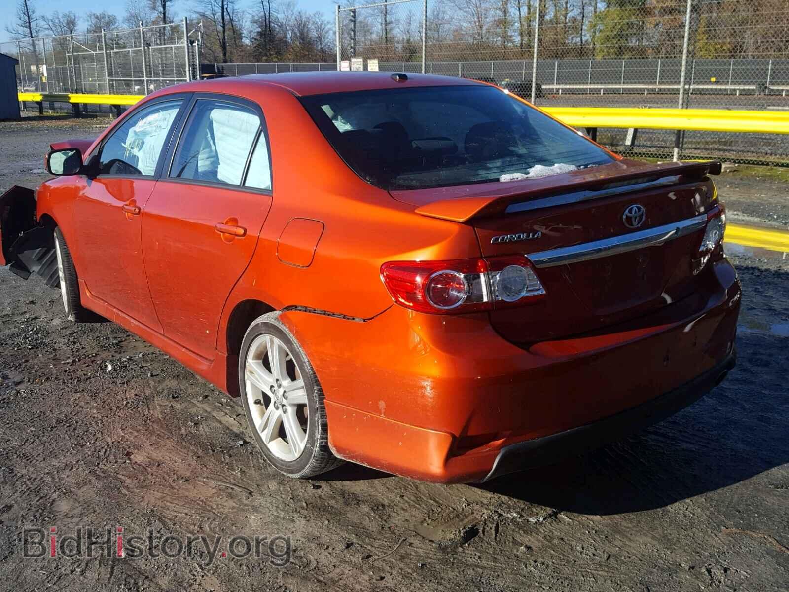 2013 TOYOTA COROLLA BA - VIN: 2T1BU4EE2DC067378 - Фото 3