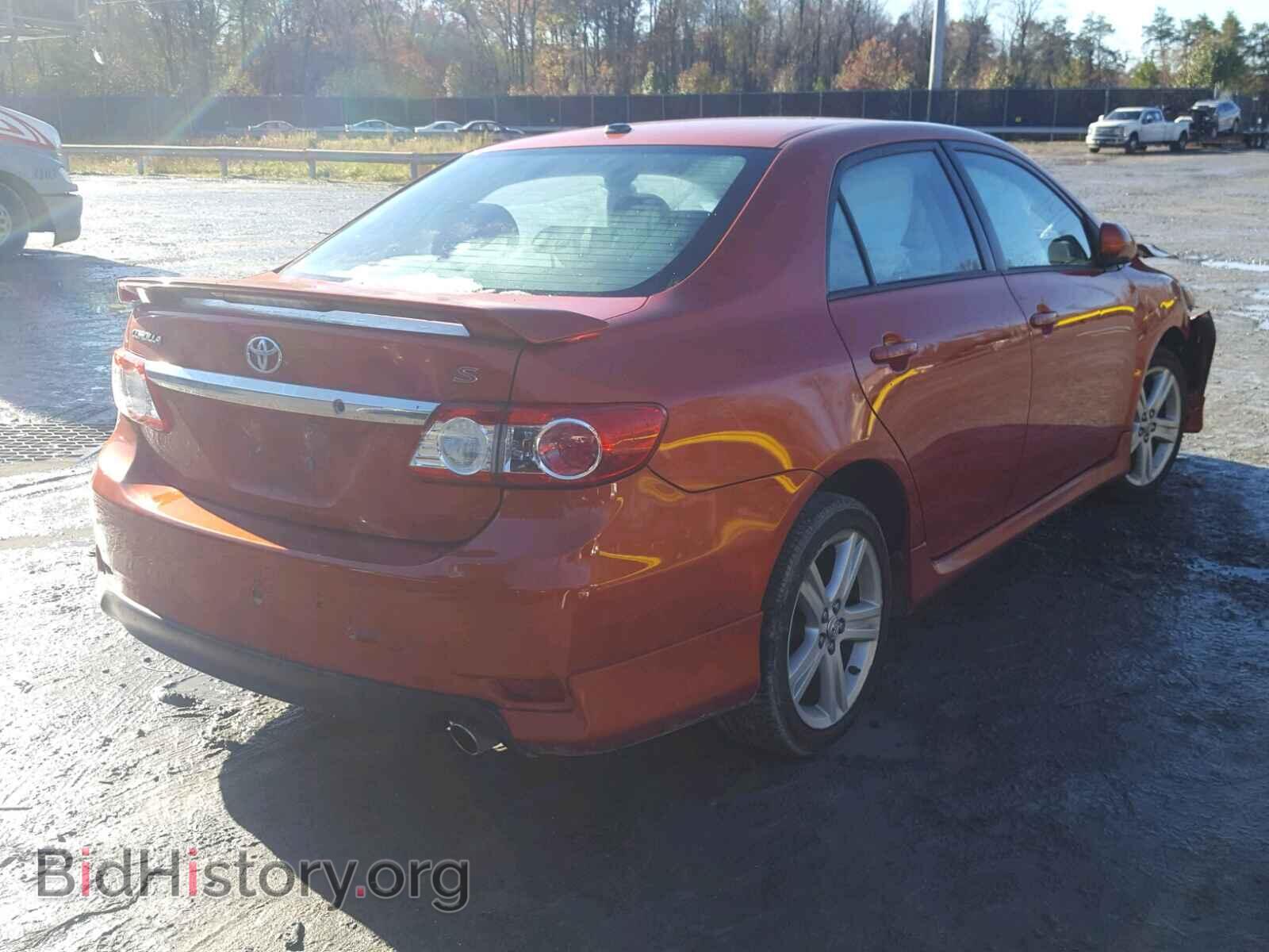 2013 TOYOTA COROLLA BA - VIN: 2T1BU4EE2DC067378 - Фото 4