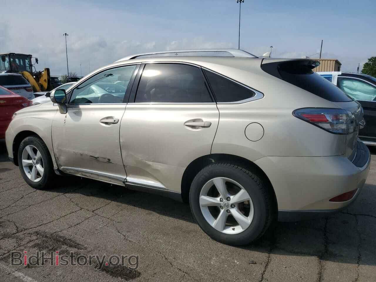 2012 LEXUS RX350 - VIN: 2T2BK1BA2CC140782 - Фото 2
