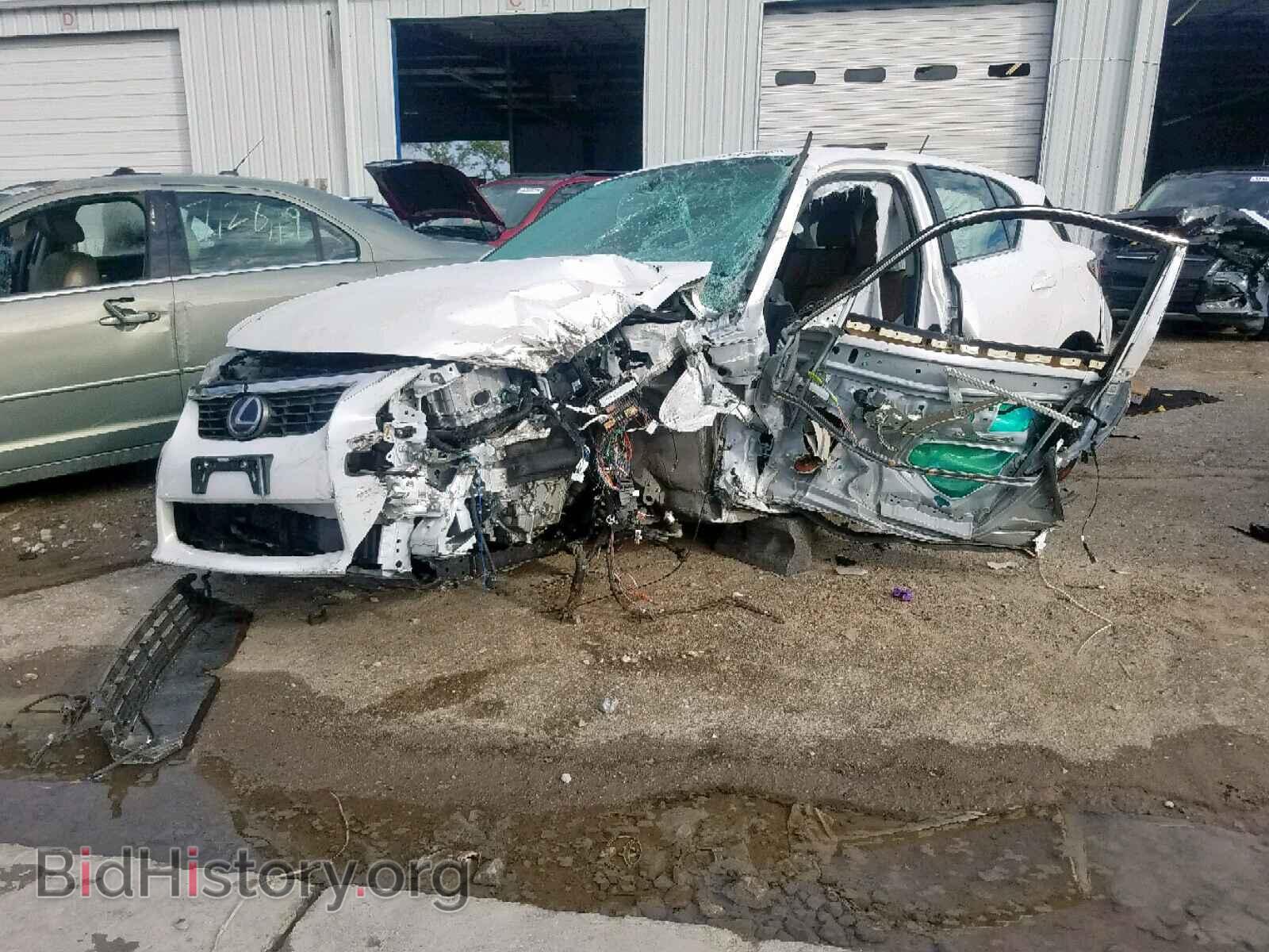 2012 LEXUS CT 200 - VIN: JTHKD5BH4C2106083 - Фото 2