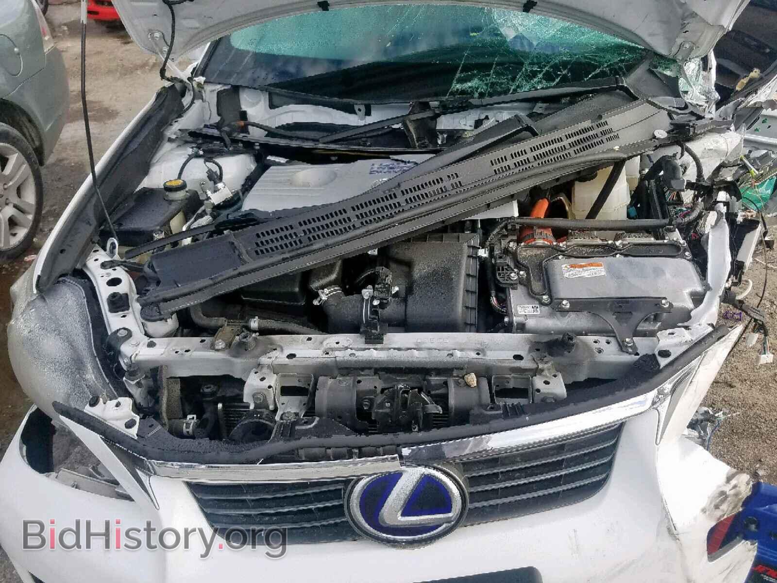 2012 LEXUS CT 200 - VIN: JTHKD5BH4C2106083 - Фото 7