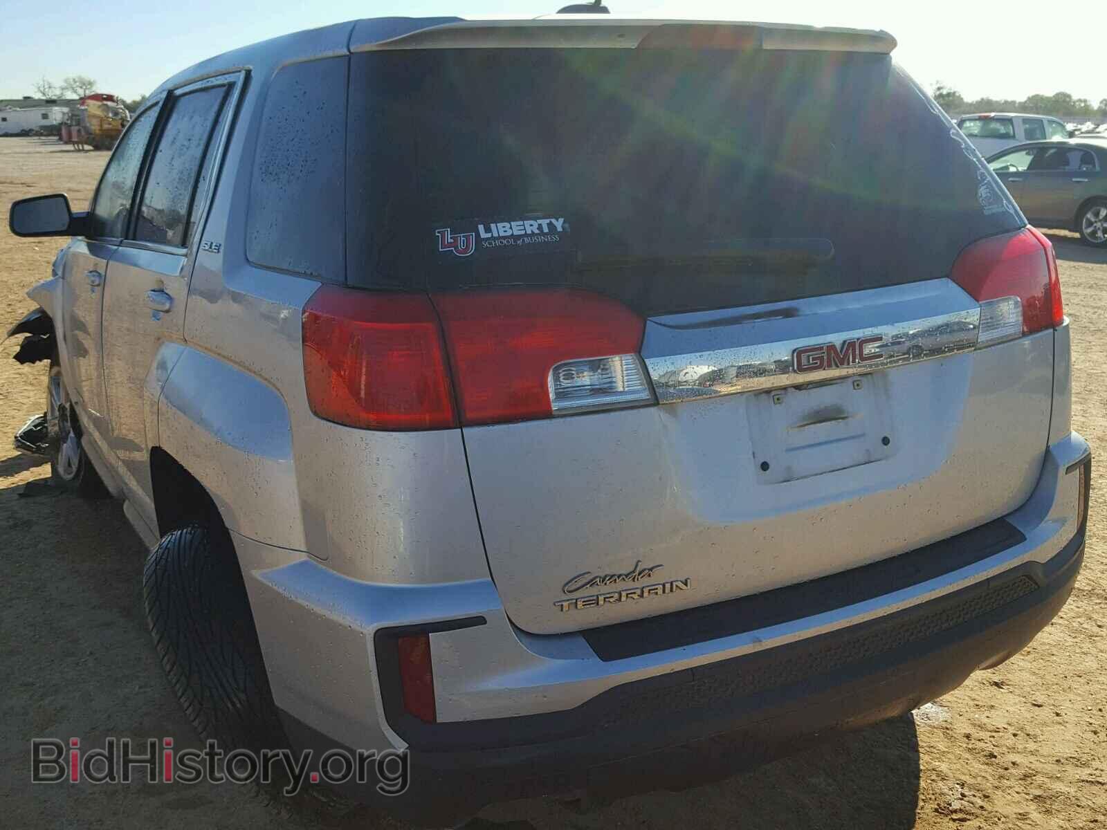 2016 GMC TERRAIN SL - VIN: 2GKALMEK1G6143638 - Фото 3