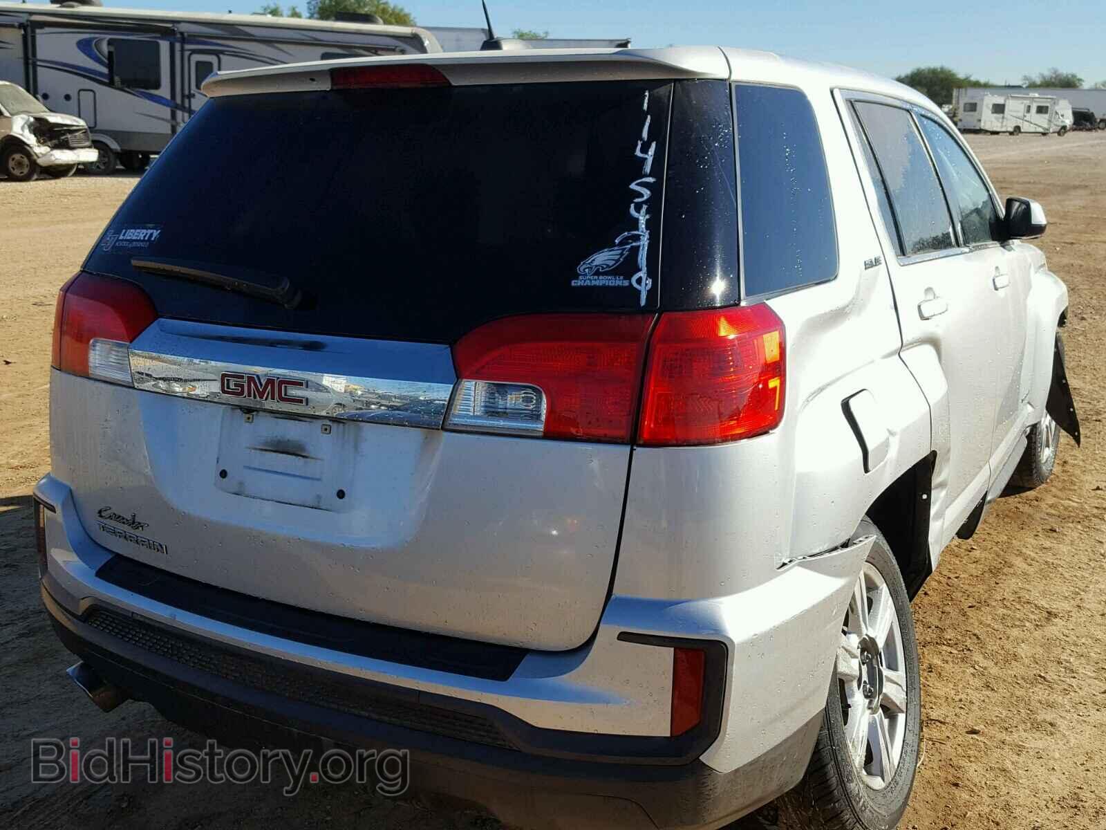 2016 GMC TERRAIN SL - VIN: 2GKALMEK1G6143638 - Фото 4
