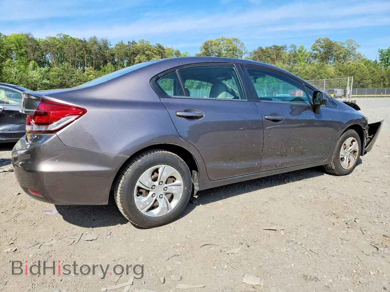 2013 HONDA CIVIC - VIN: 19XFB2F56DE244722 - Фото 3