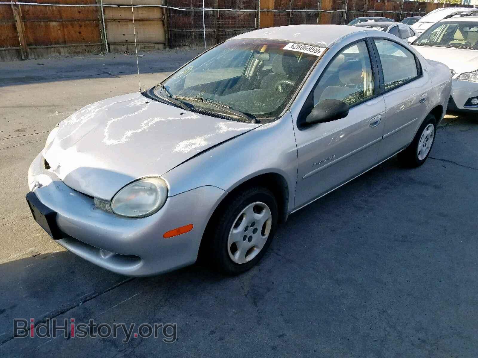 2001 DODGE NEON - VIN: 1B3ES46C61D300470 - Фото 2