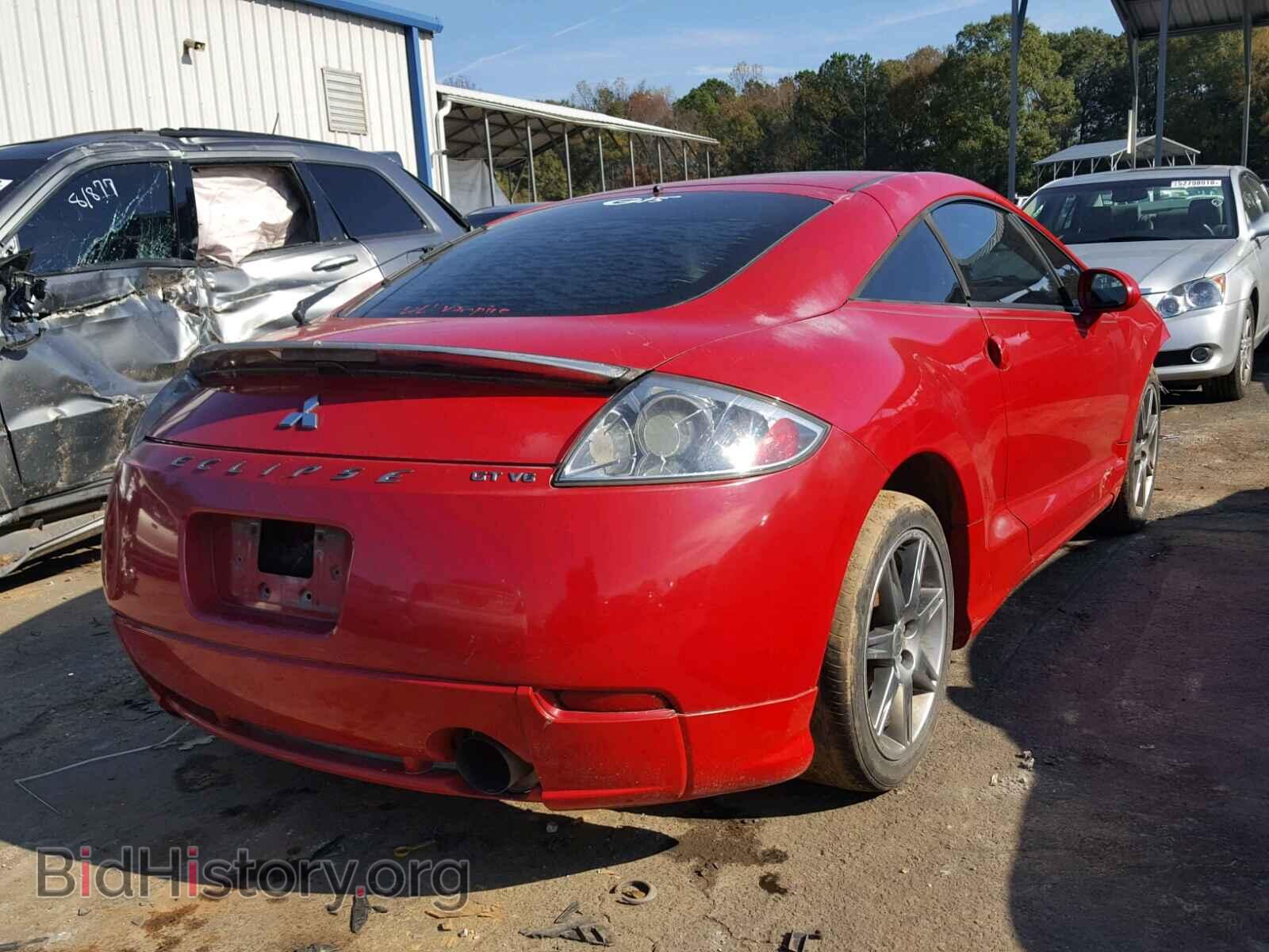2006 MITSUBISHI ECLIPSE - VIN: 4A3AK44T36E037191 - Фото 4