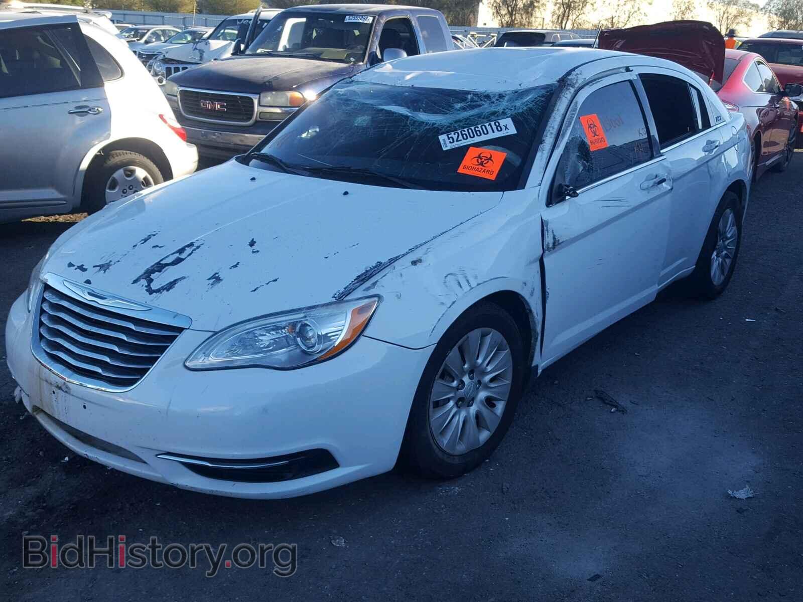 2012 CHRYSLER 200 - VIN: 1C3CCBAB9CN145548 - Фото 2