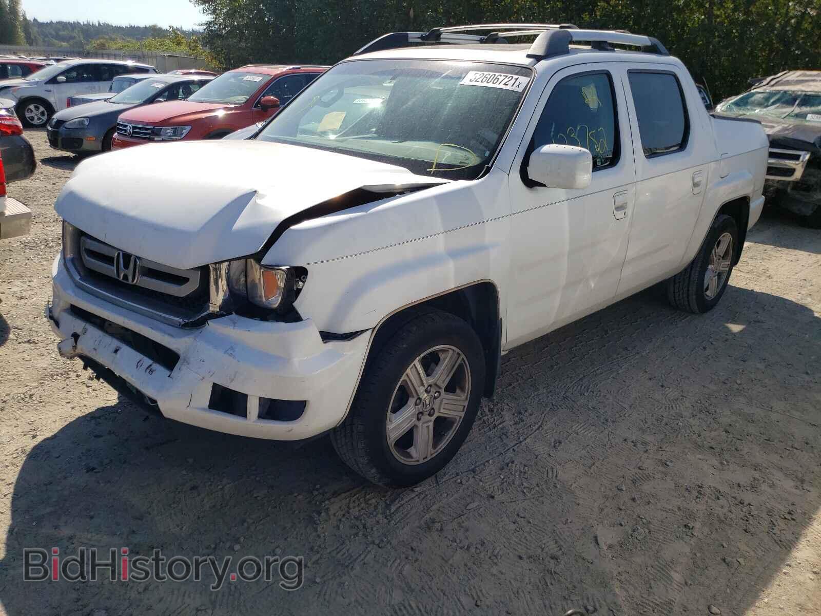 2011 HONDA RIDGELINE - VIN: 5FPYK1F55BB004255 - Фото 2