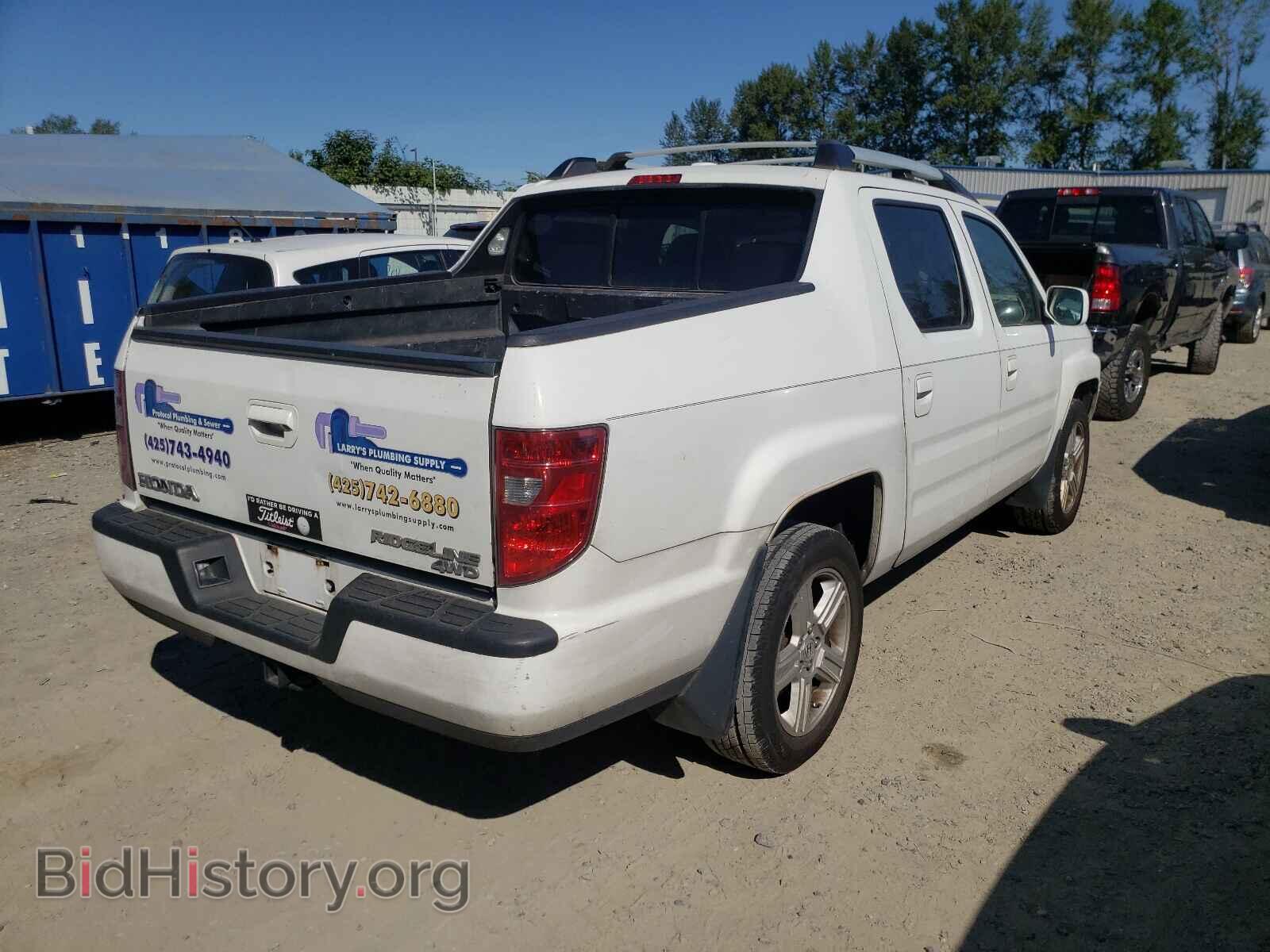 2011 HONDA RIDGELINE - VIN: 5FPYK1F55BB004255 - Фото 4