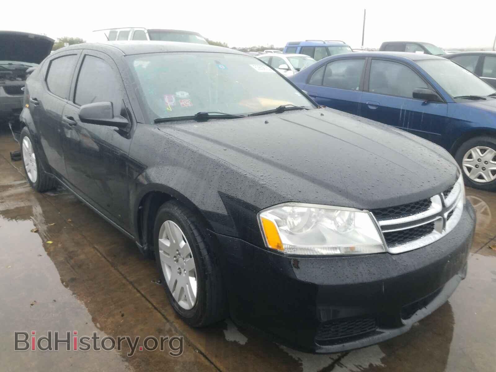 Фотография 1C3CDZAB8DN594579 - DODGE AVENGER 2013