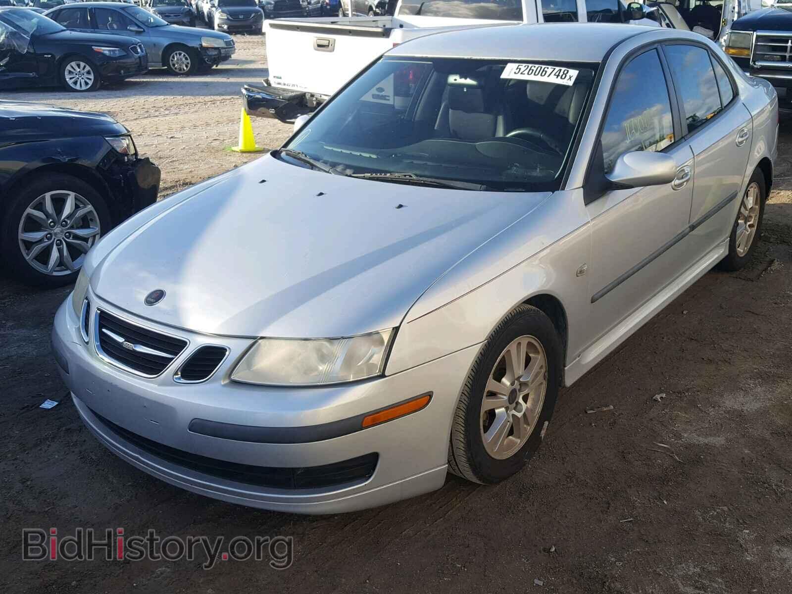 2007 SAAB 9 3 - VIN: YS3FD49Y771104383 - Фото 2
