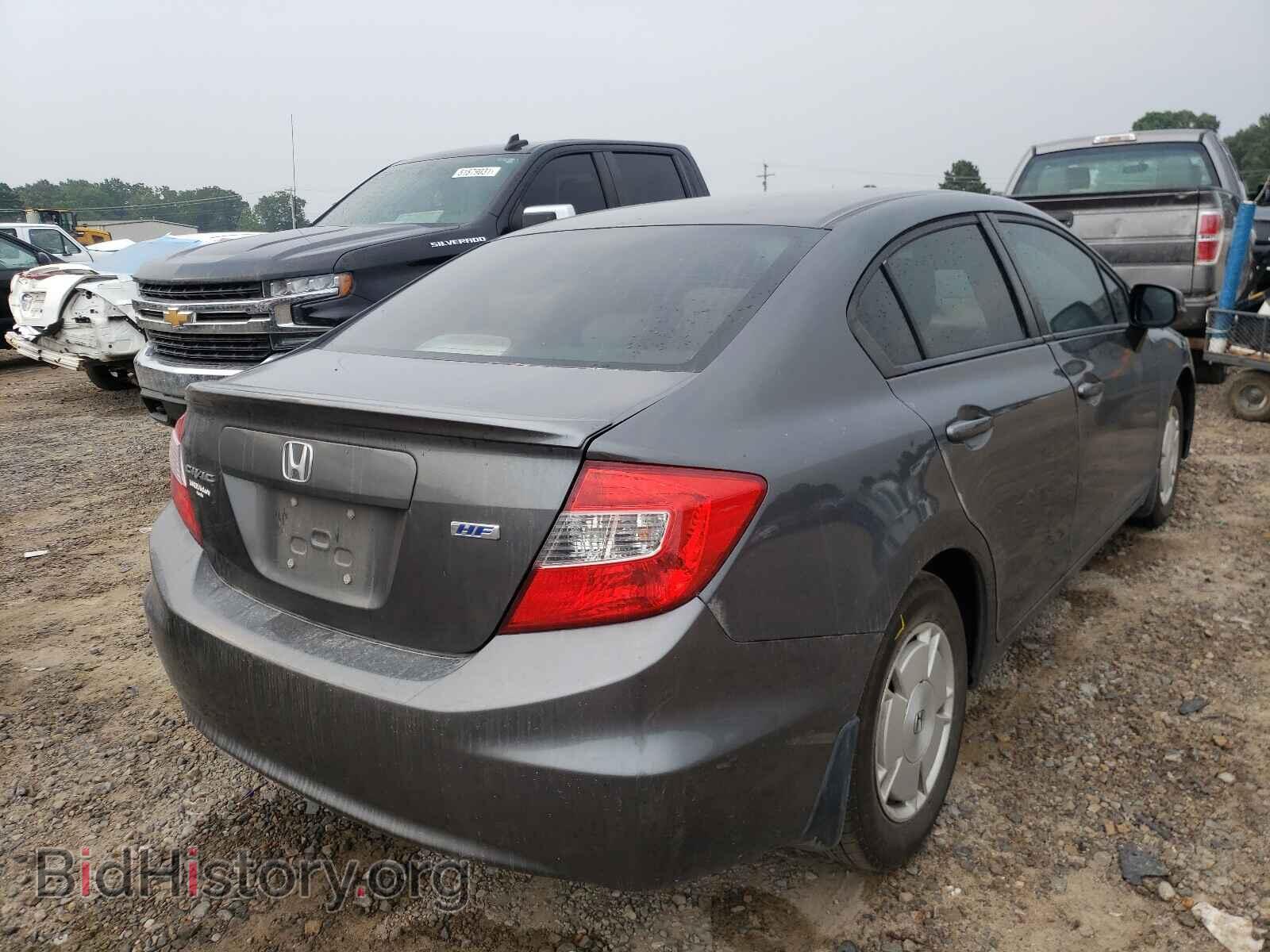 2012 HONDA CIVIC - VIN: 2HGFB2F60CH557326 - Фото 4