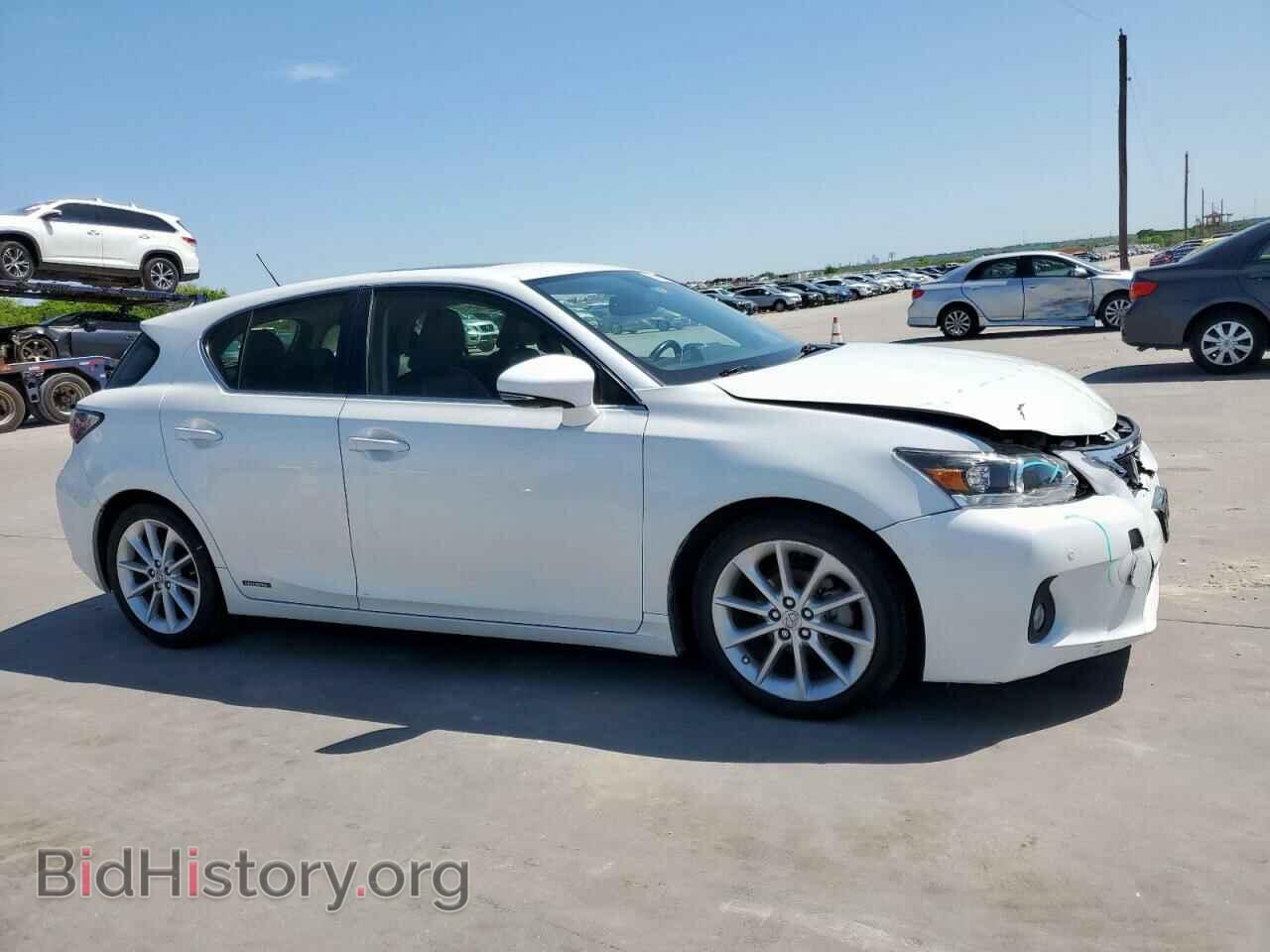 2013 LEXUS CT 200 - VIN: JTHKD5BH1D2126406 - Фото 4