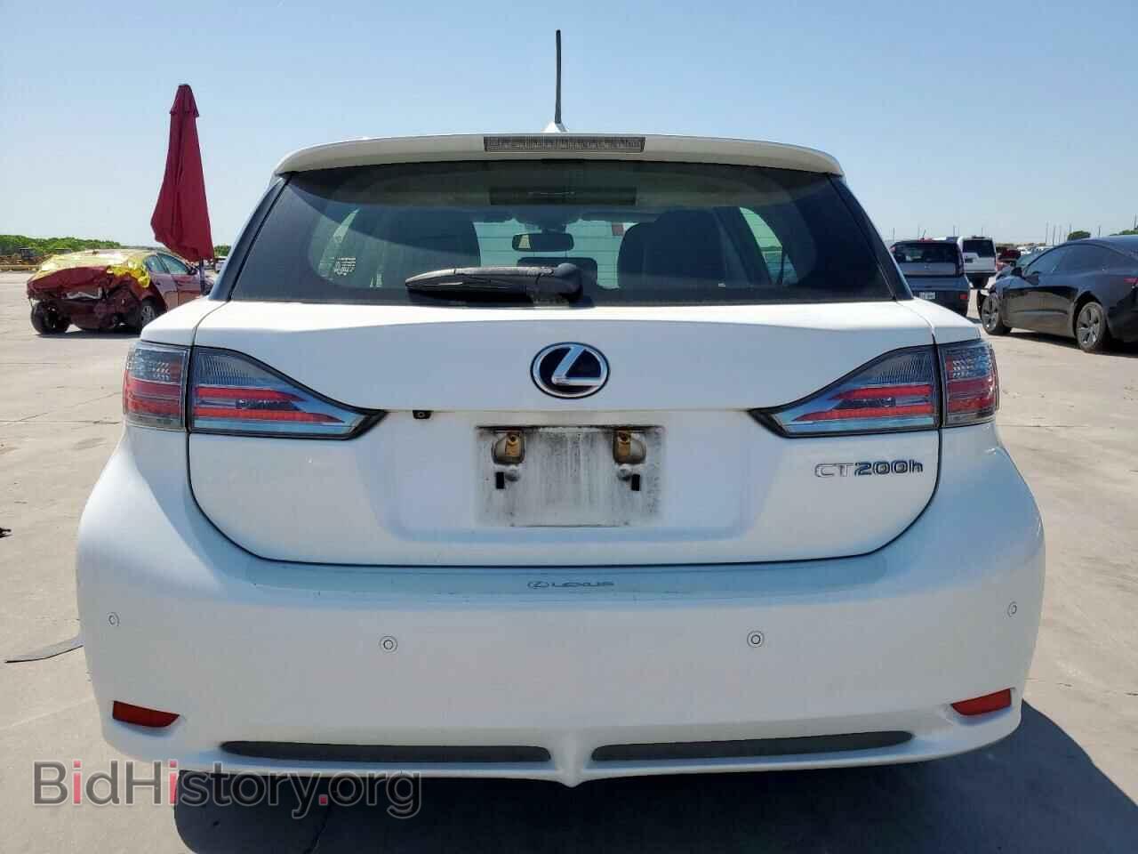 2013 LEXUS CT 200 - VIN: JTHKD5BH1D2126406 - Фото 6