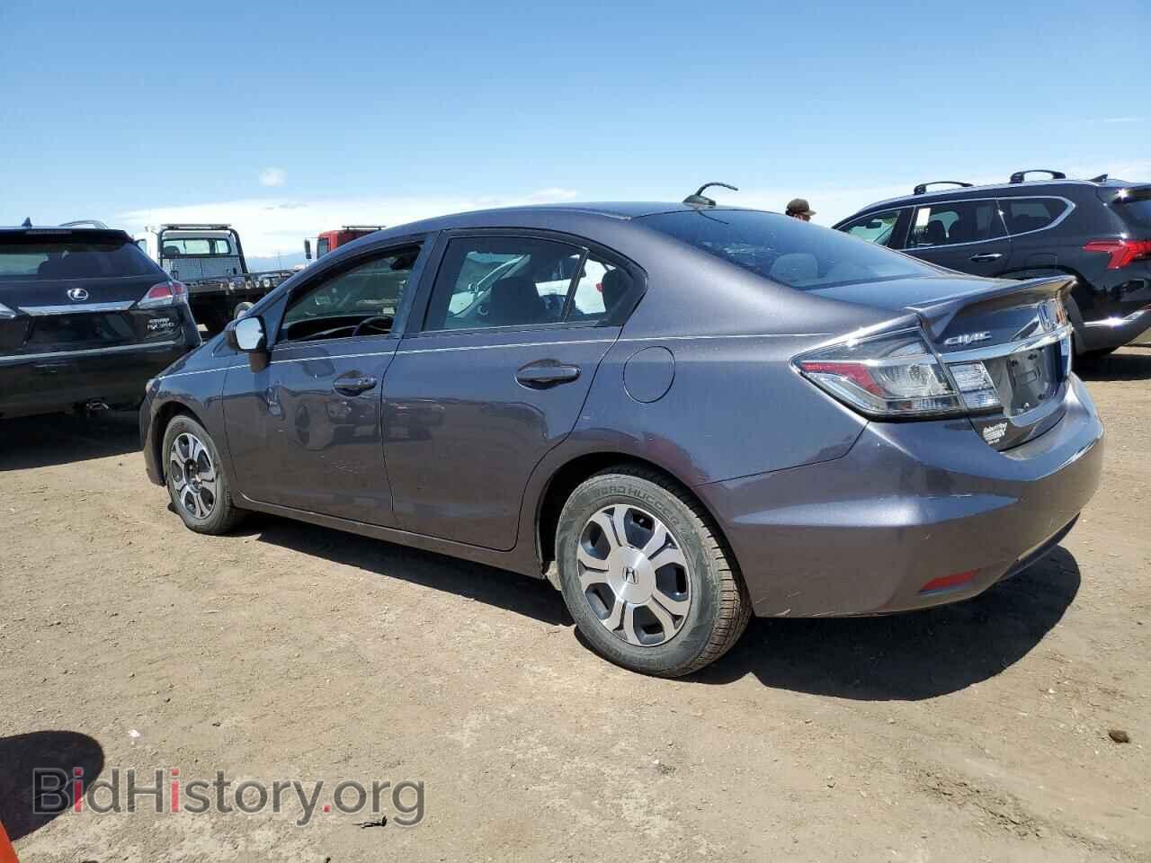 2015 HONDA CIVIC - VIN: 19XFB4F26FE002002 - Фото 2