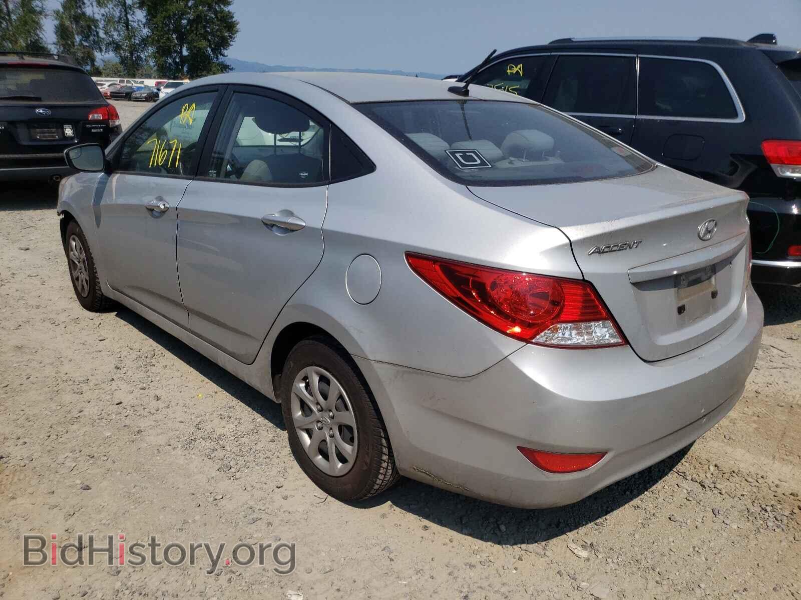 2014 HYUNDAI ACCENT - VIN: KMHCT4AE8EU731177 - Фото 3