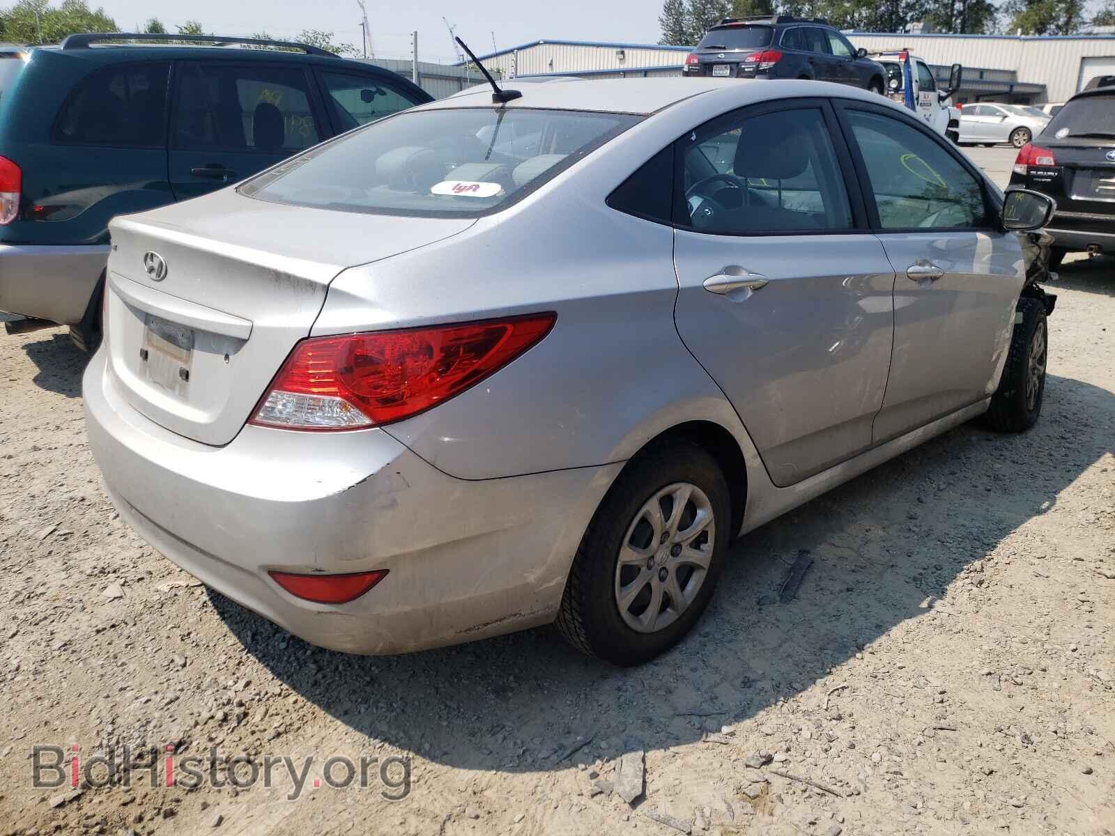 2014 HYUNDAI ACCENT - VIN: KMHCT4AE8EU731177 - Фото 4