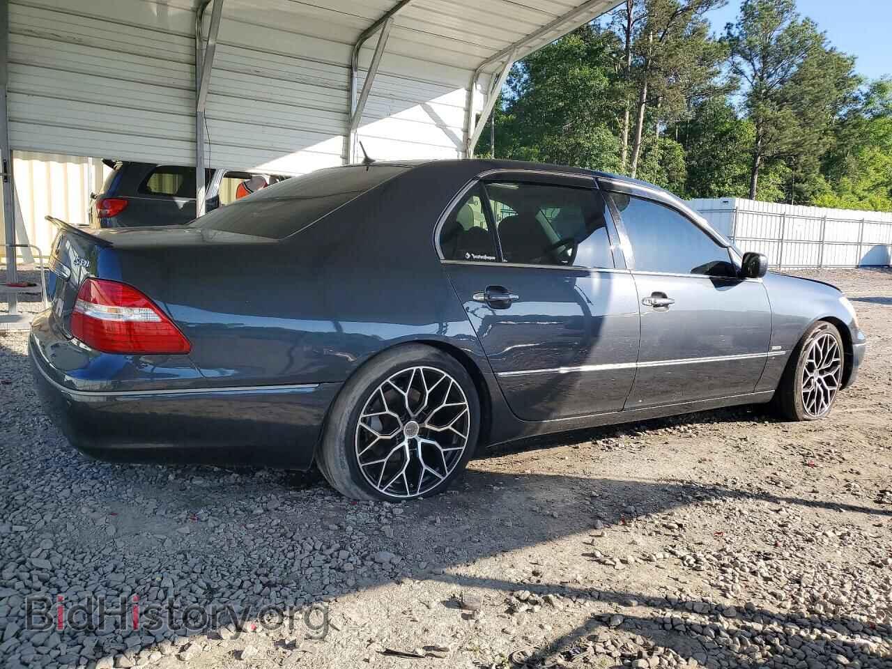 2005 LEXUS LS430 - VIN: JTHBN36F355028617 - Фото 3
