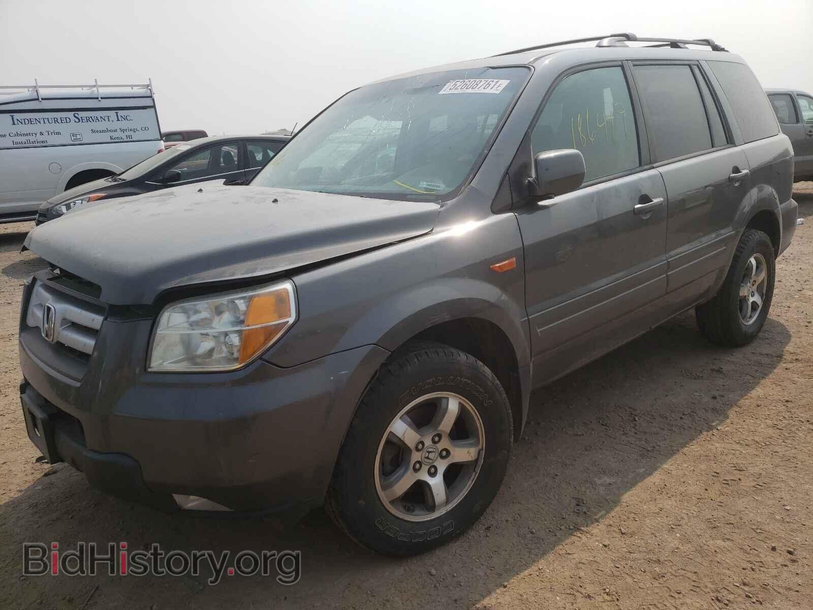 2007 HONDA PILOT - VIN: 2HKYF18647H524183 - Фото 2