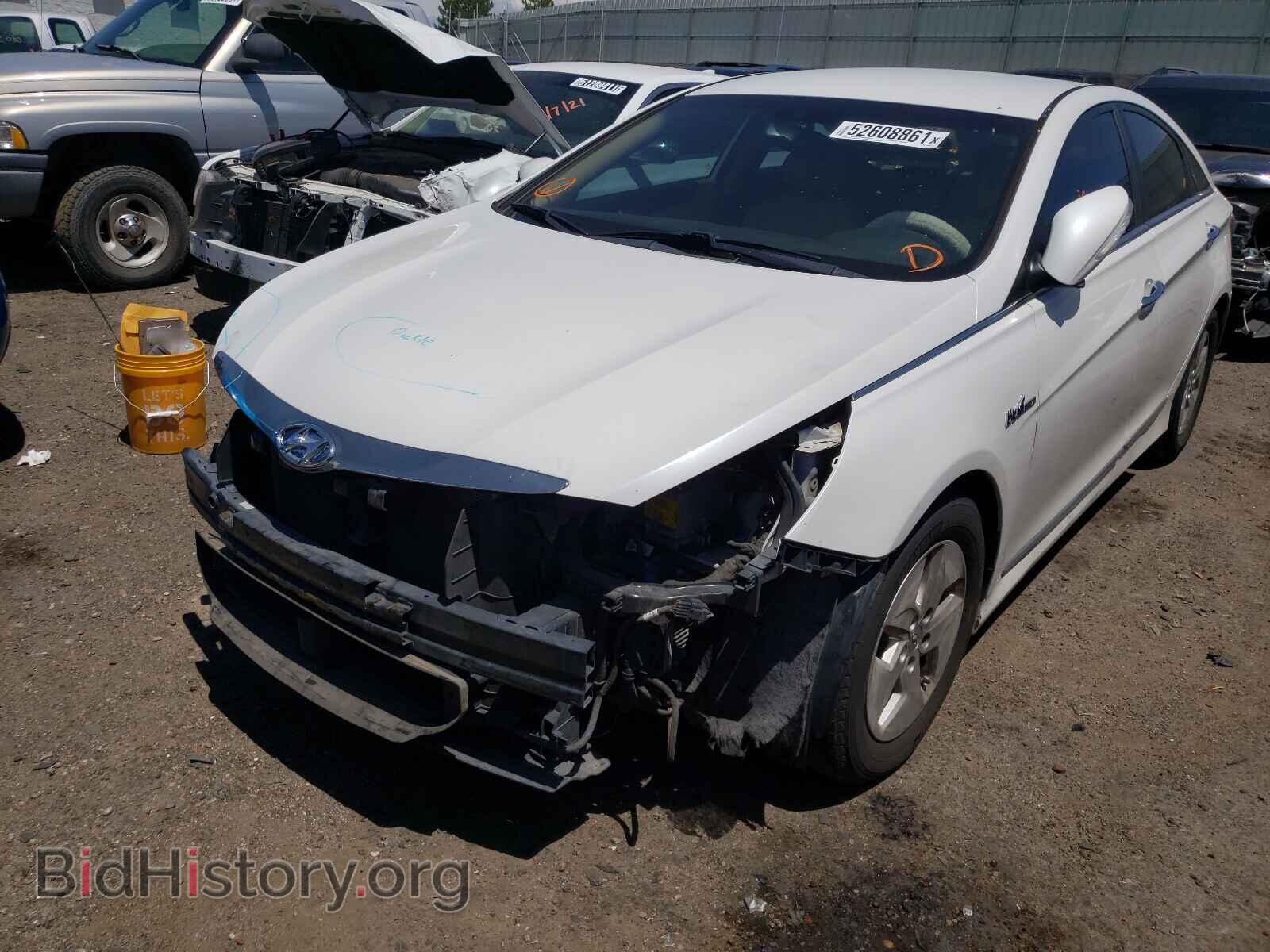 2012 HYUNDAI SONATA - VIN: KMHEC4A41CA029071 - Фото 2